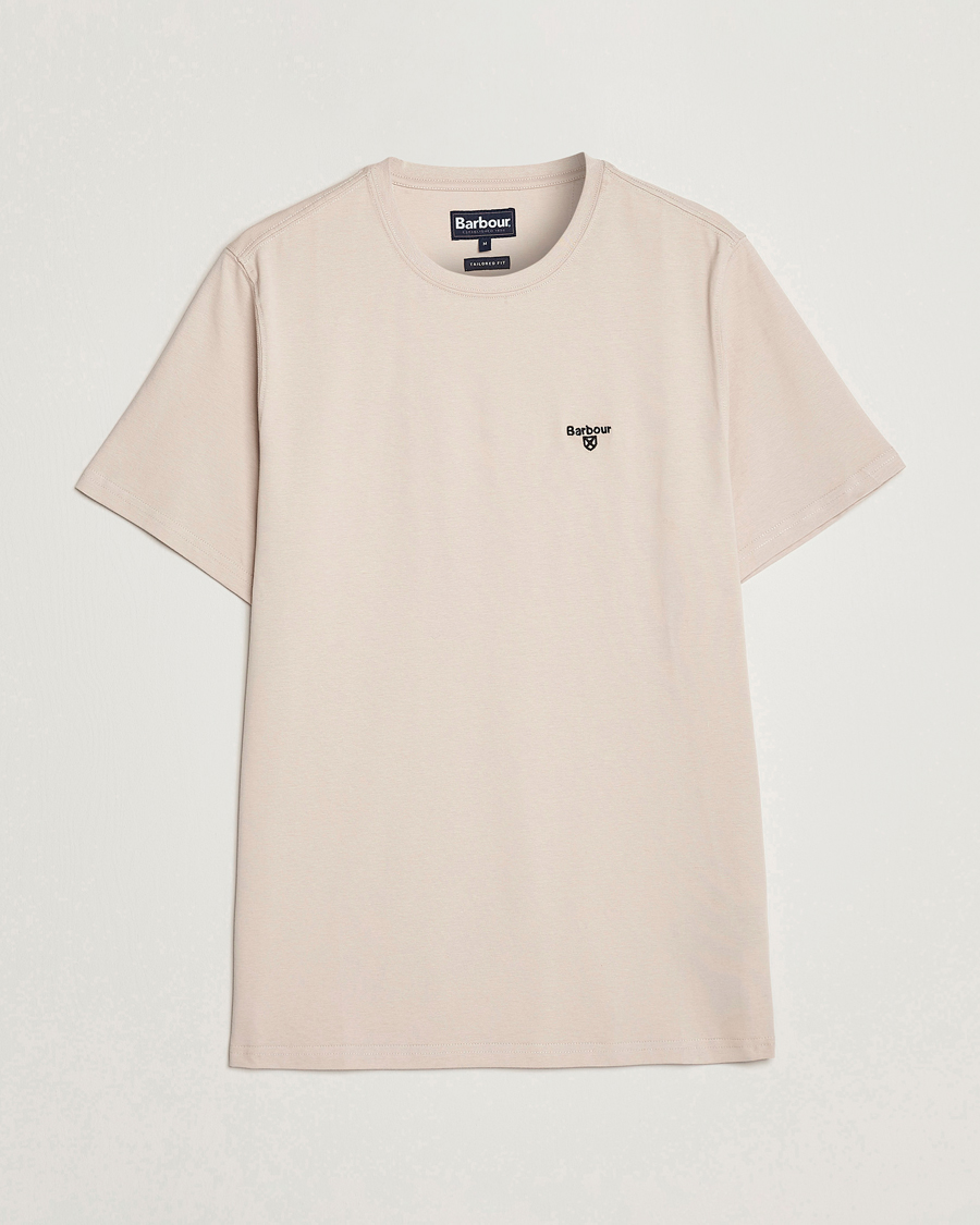 Herre | T-Shirts | Barbour Lifestyle | Sports Crew Neck T-Shirt Mist