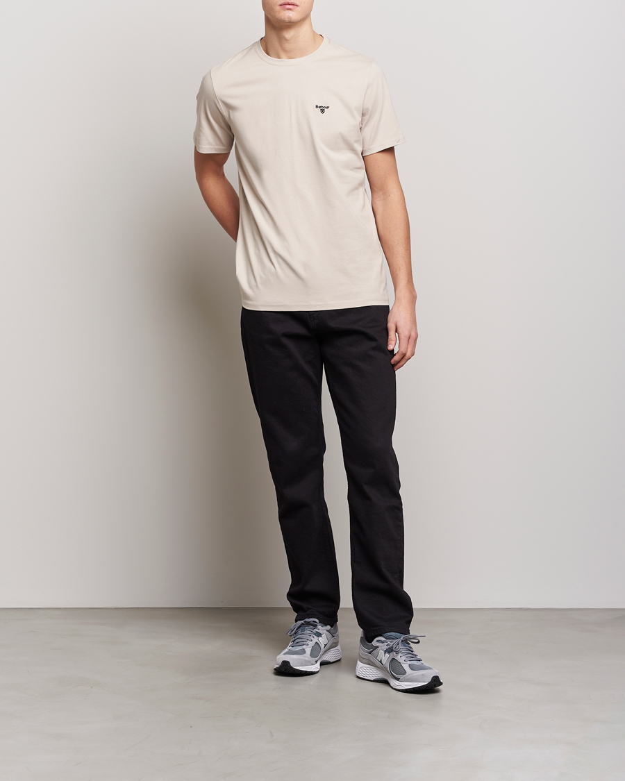 Herre | T-Shirts | Barbour Lifestyle | Sports Crew Neck T-Shirt Mist