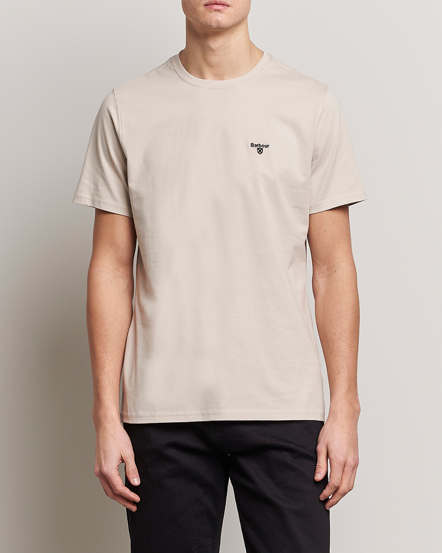 Herre | T-Shirts | Barbour Lifestyle | Sports Crew Neck T-Shirt Mist