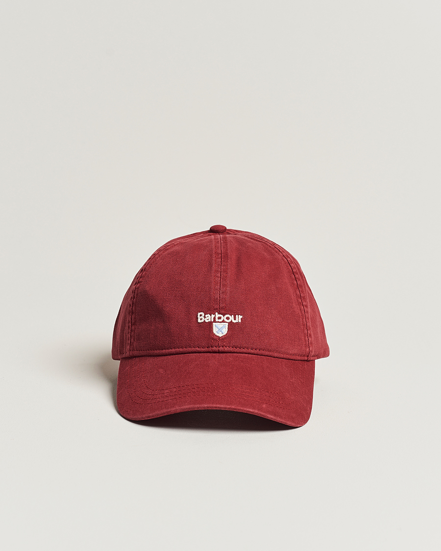 Herre | Barbour Lifestyle Cascade Sports Cap Lobster Red | Barbour Lifestyle | Cascade Sports Cap Lobster Red