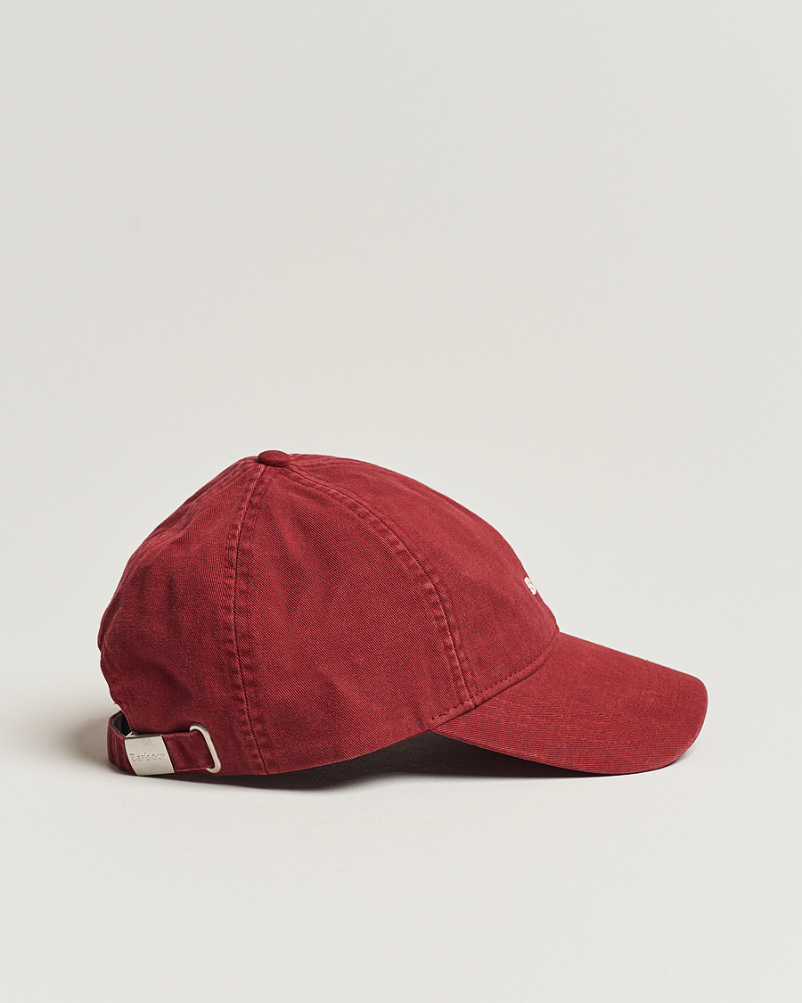 Herre | Barbour Lifestyle Cascade Sports Cap Lobster Red | Barbour Lifestyle | Cascade Sports Cap Lobster Red
