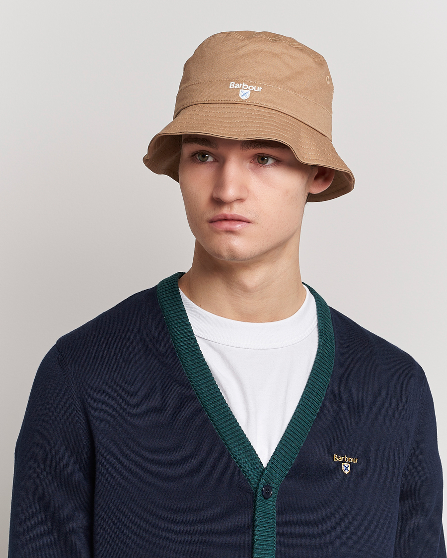 Herre | Hatte & kasketter | Barbour Lifestyle | Cascade Bucket Hat Stone