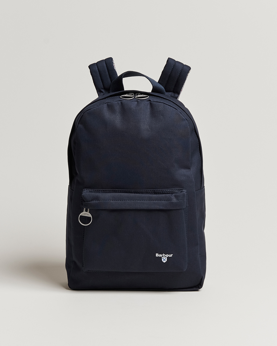 Herre | Barbour Lifestyle Cascade Canvas Backpack Navy | Barbour Lifestyle | Cascade Canvas Backpack Navy