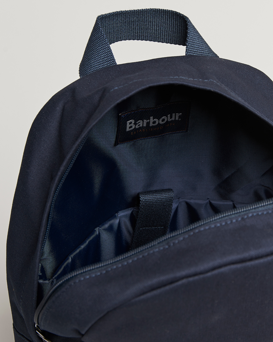 Herre | Barbour Lifestyle Cascade Canvas Backpack Navy | Barbour Lifestyle | Cascade Canvas Backpack Navy