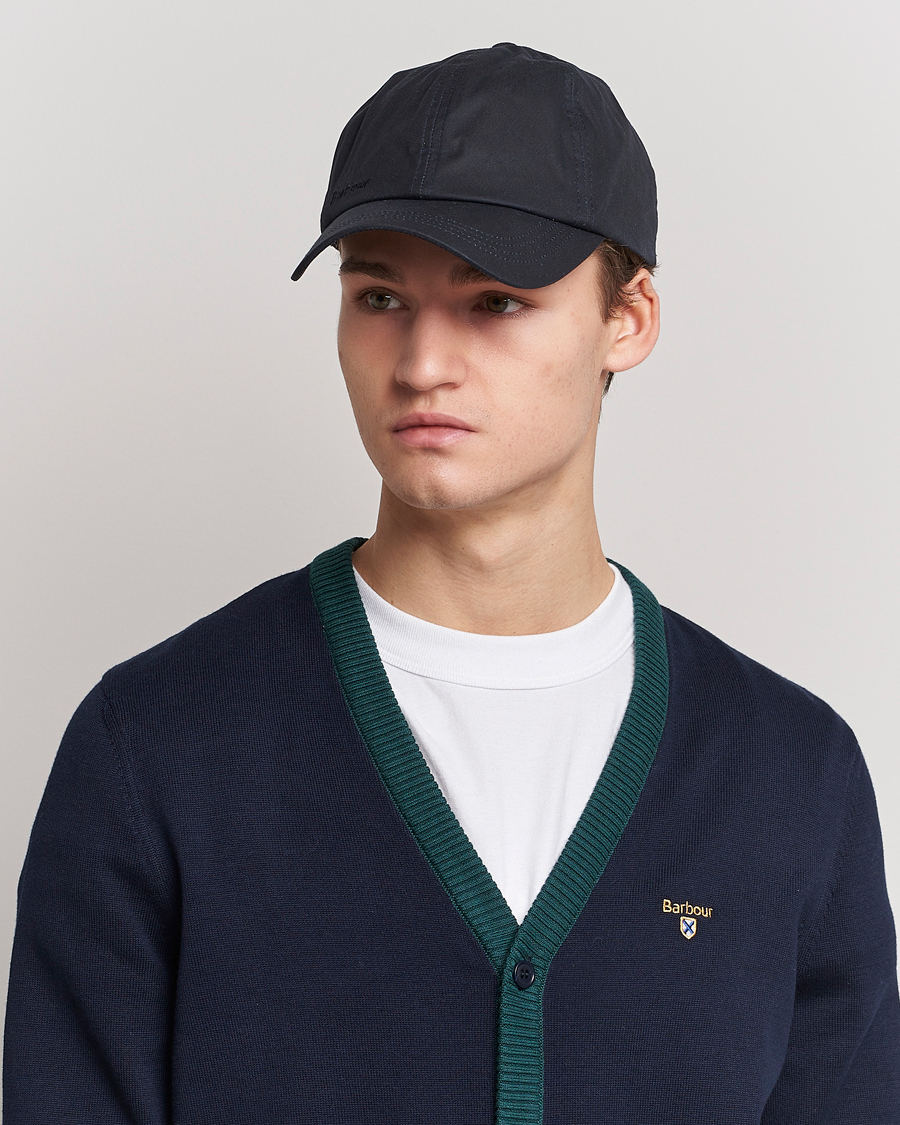 Herre | The Classics of Tomorrow | Barbour Lifestyle | Wax Sports Cap Navy