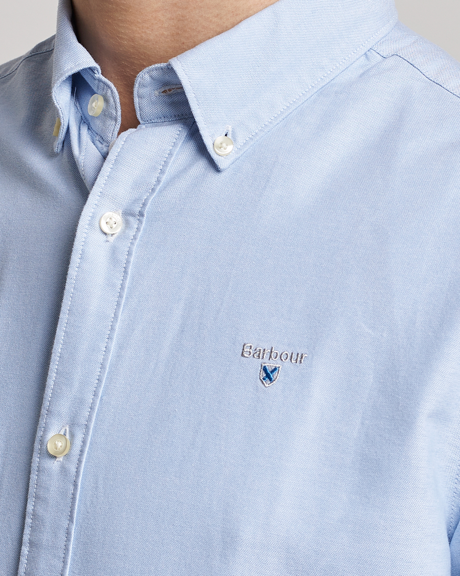 Herre | Skjorter | Barbour Lifestyle | Tailored Fit Oxford 3 Shirt Sky Blue