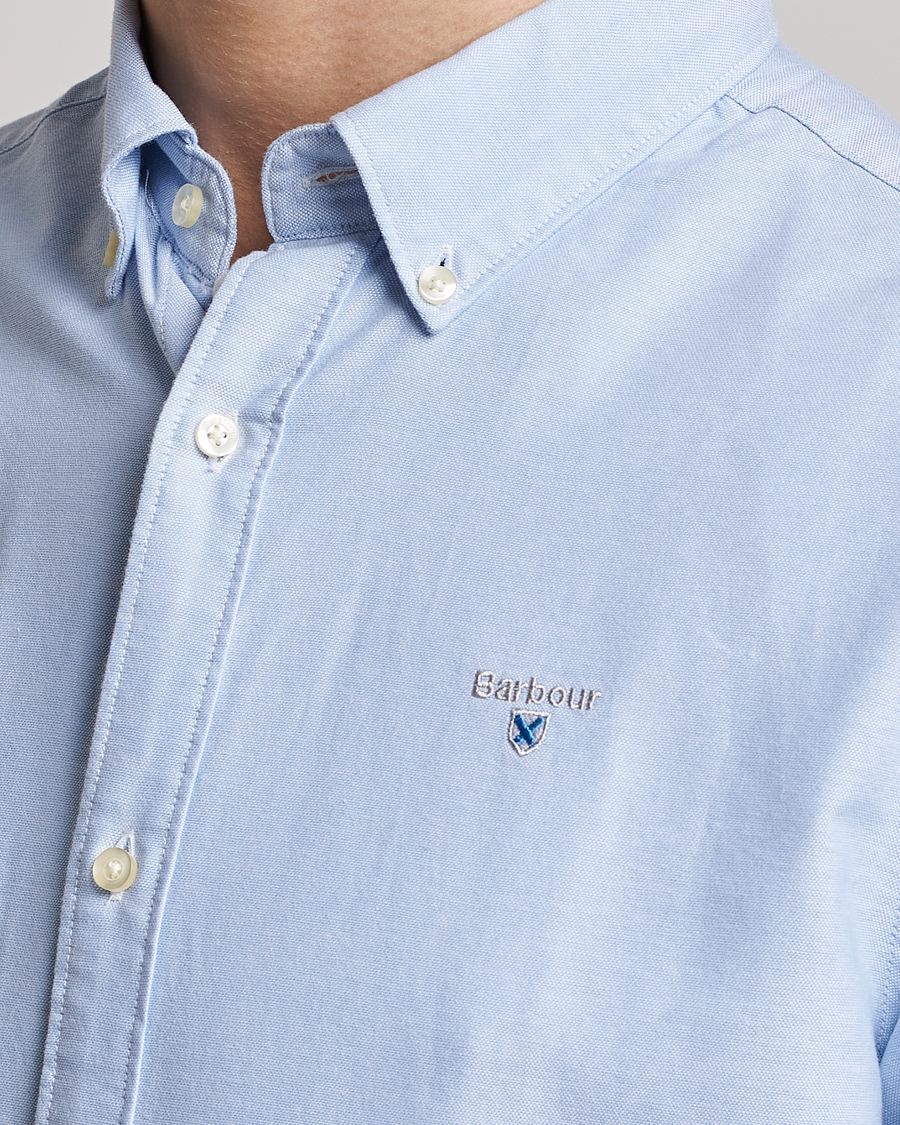 Herre | Skjorter | Barbour Lifestyle | Tailored Fit Oxtown Shirt Sky Blue