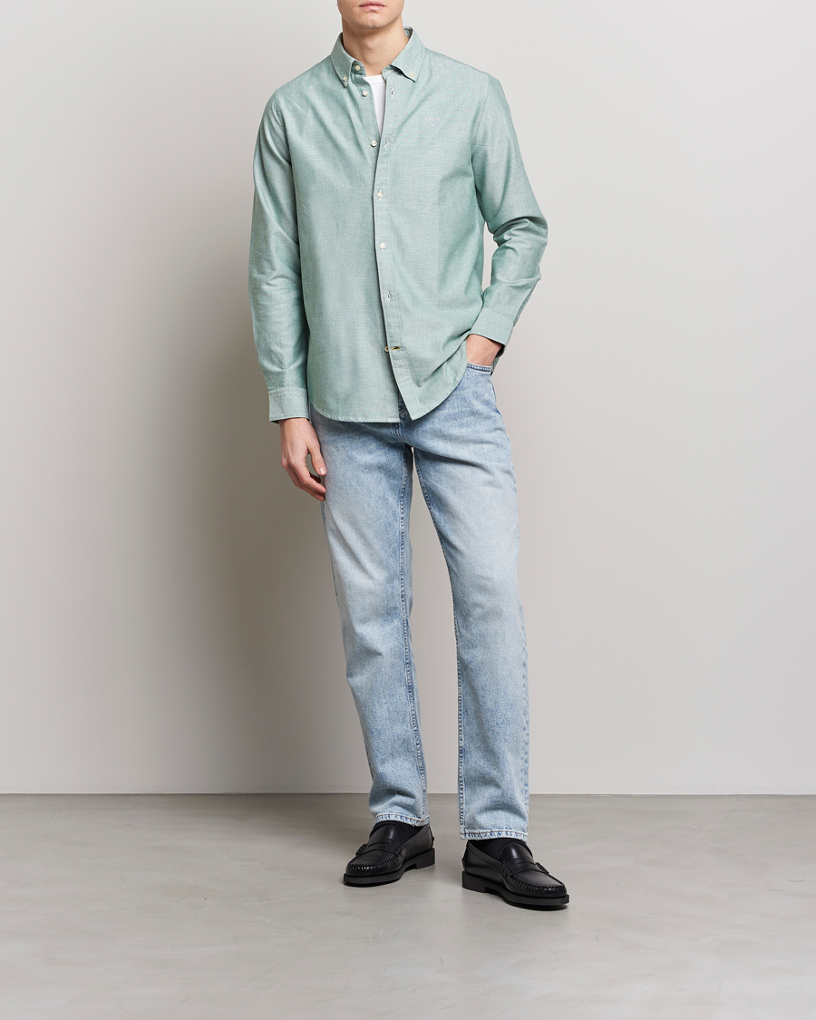 Herre | Skjorter | Barbour Lifestyle | Tailored Fit Oxford 3 Shirt Green