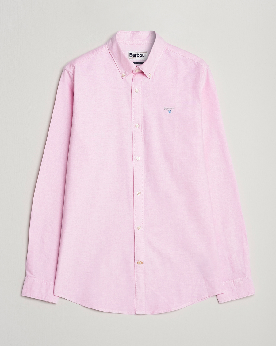 Herre |  | Barbour Lifestyle | Tailored Fit Oxford 3 Shirt Pink