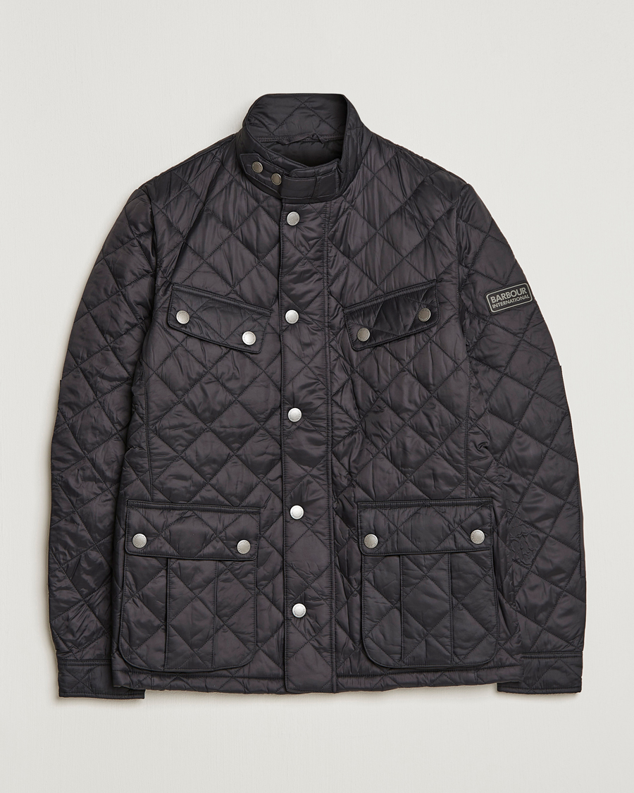 Herre | Jakker | Barbour International | Ariel Quilted Jacket Black
