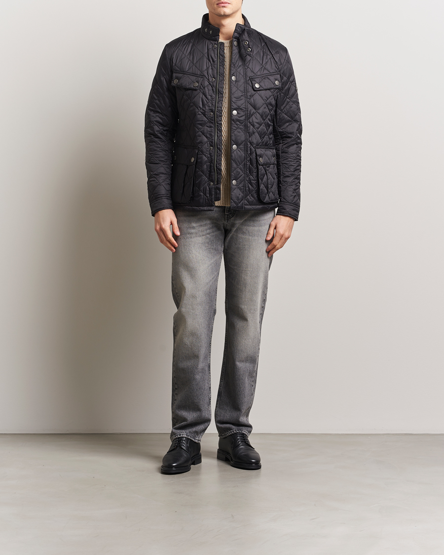Herre | Jakker | Barbour International | Ariel Quilted Jacket Black