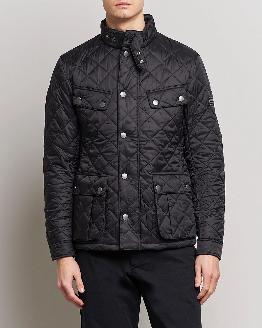 Herre | Quiltede jakker | Barbour International | Ariel Quilted Jacket Black