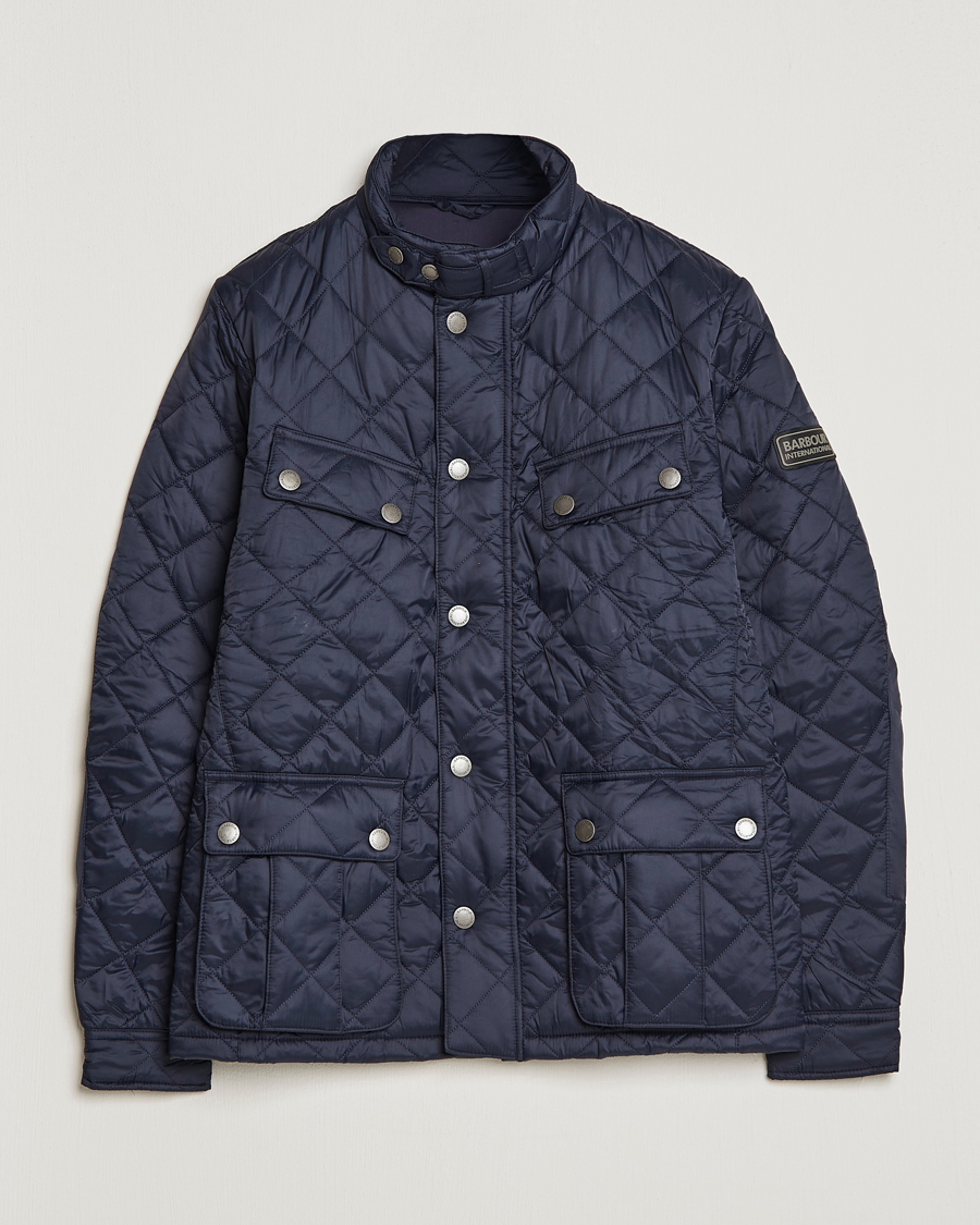 Herre | Jakker | Barbour International | Ariel Quilted Jacket Navy
