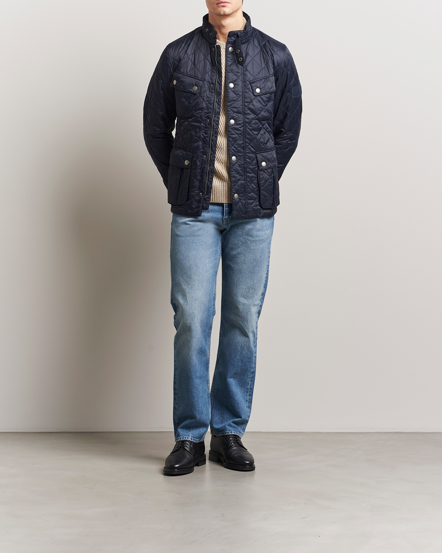 Herre | Jakker | Barbour International | Ariel Quilted Jacket Navy
