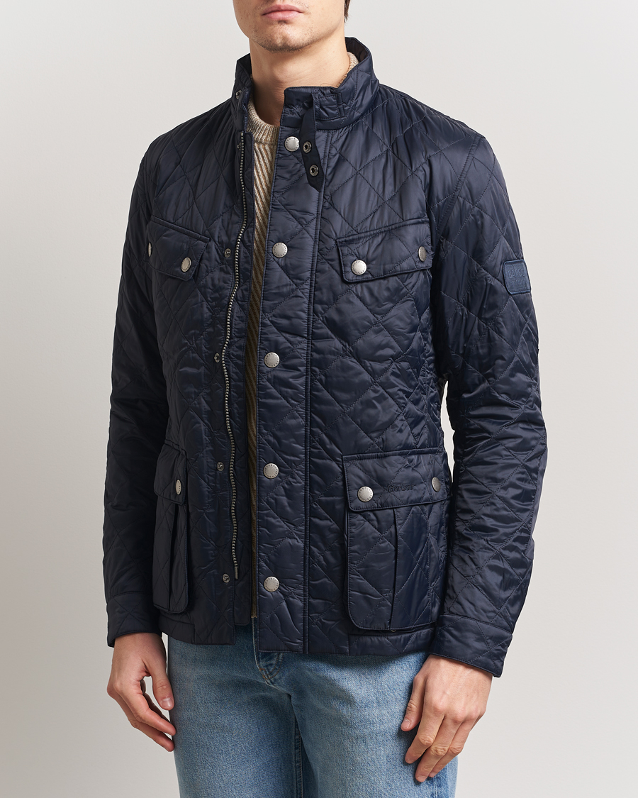 Herre | Barbour International | Barbour International | Ariel Quilted Jacket Navy