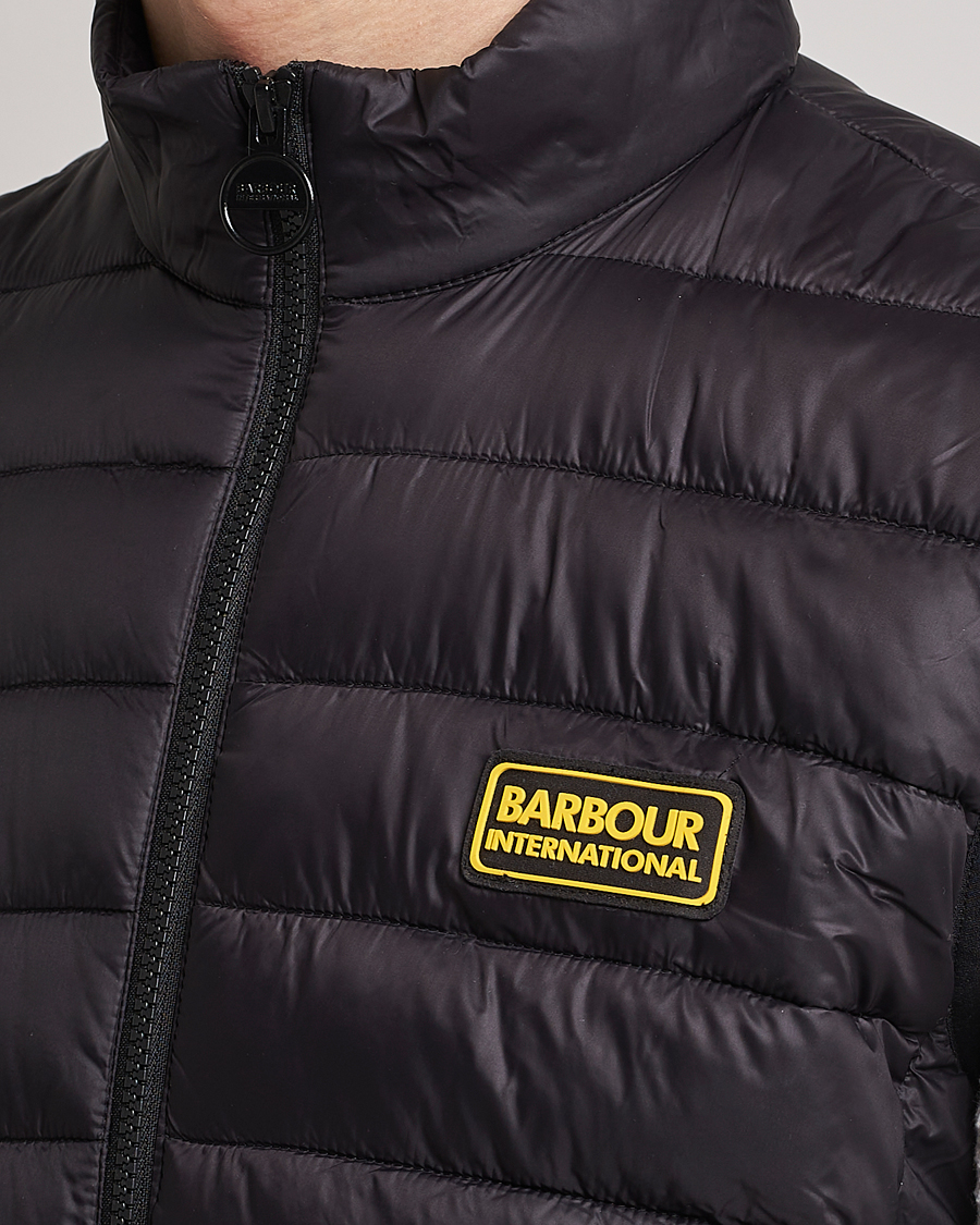 Herre | Veste | Barbour International | Racer Reed Gilet Black