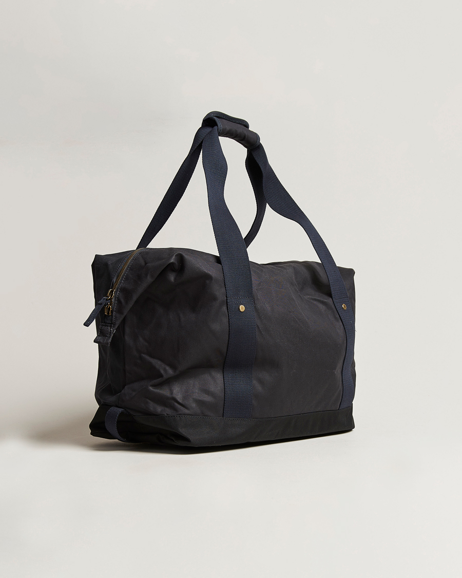 Herre | Barbour International Explorer Wax Duffle Bag Navy | Barbour International | Explorer Wax Duffle Bag Navy