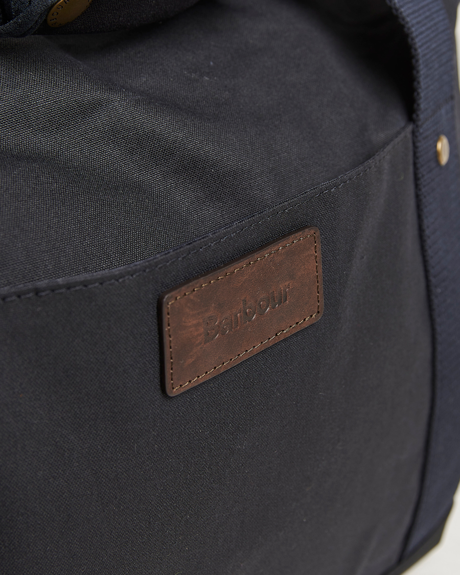 Herre | Barbour International Explorer Wax Duffle Bag Navy | Barbour International | Explorer Wax Duffle Bag Navy
