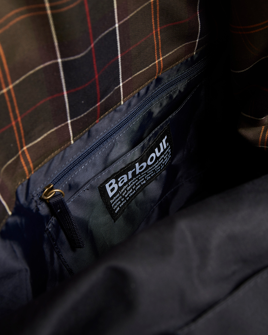 Herre | Barbour International Explorer Wax Duffle Bag Navy | Barbour International | Explorer Wax Duffle Bag Navy
