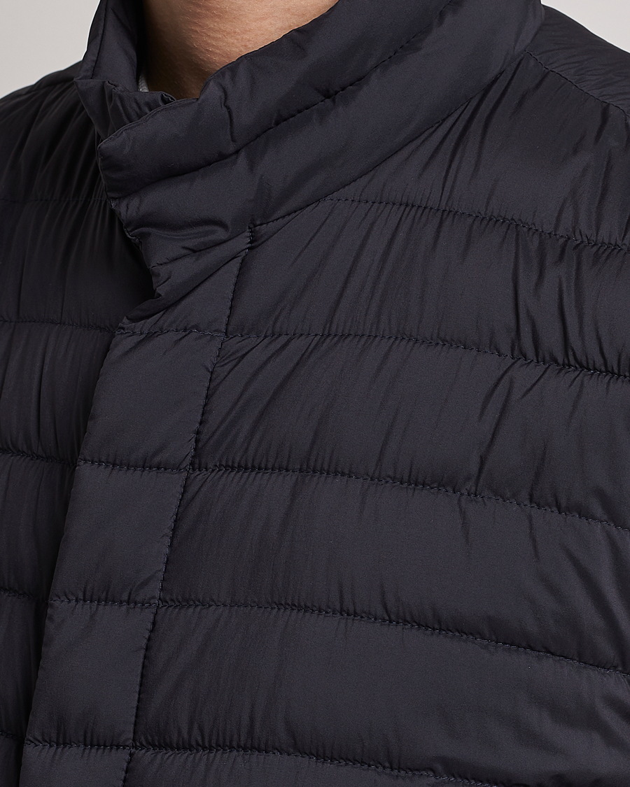 Herre | Veste | Herno | Nuage Matt Nylon Vest Midnight