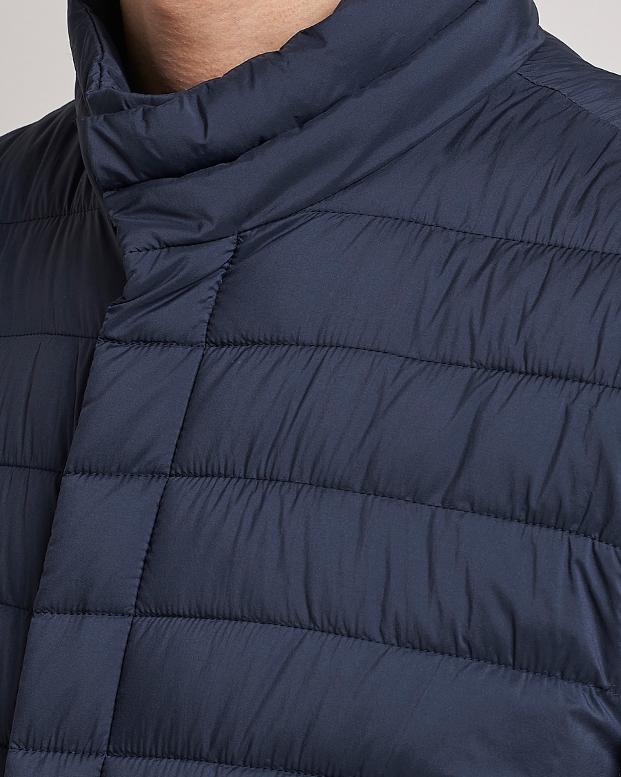 Herre | Veste | Herno | Nuage Matt Nylon Vest Navy