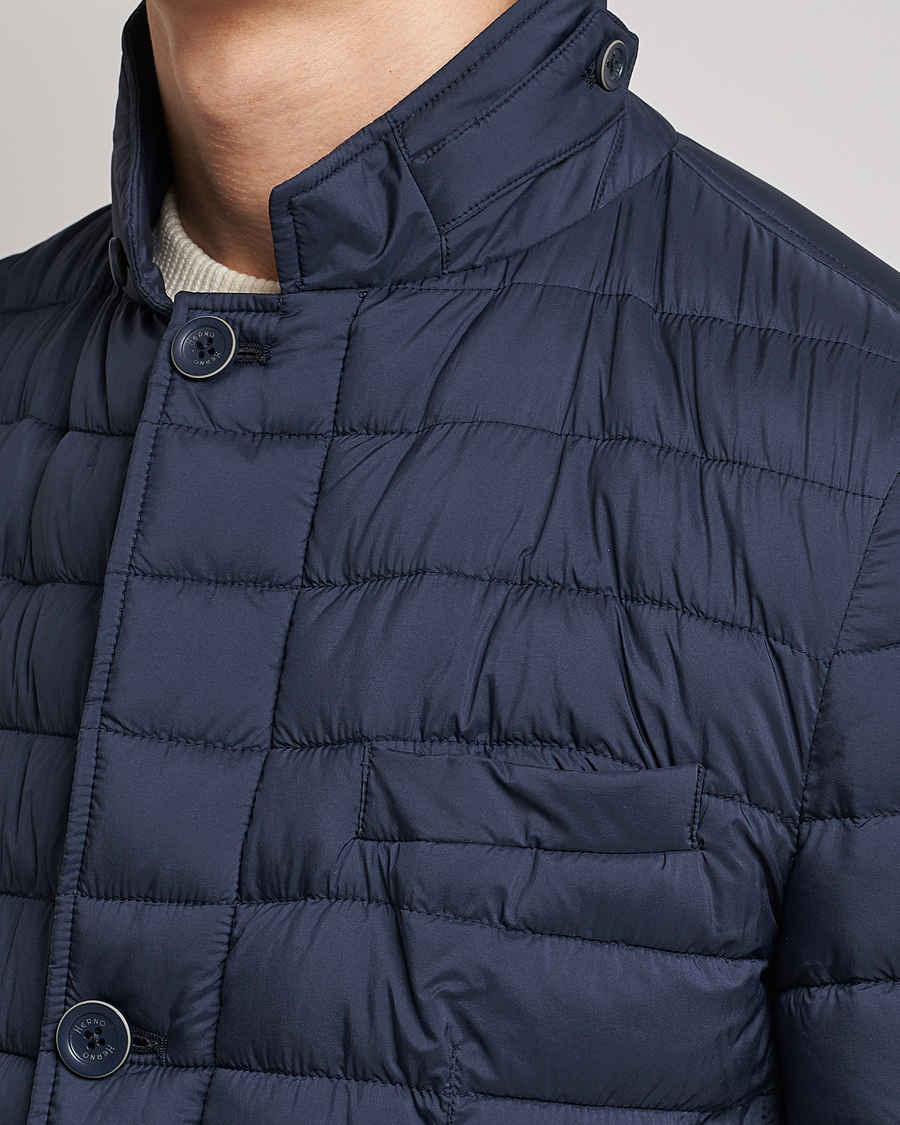 Herre | Jakker | Herno | Nuage Matt Nylon Blazer Navy