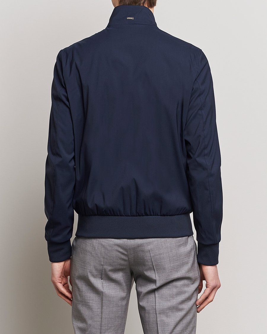 Herre | Jakker | Herno | Loro Piana Harrington Jacket Navy