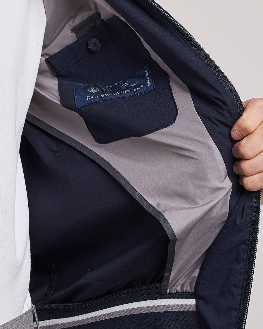 Herre | Jakker | Herno | Loro Piana Harrington Jacket Navy