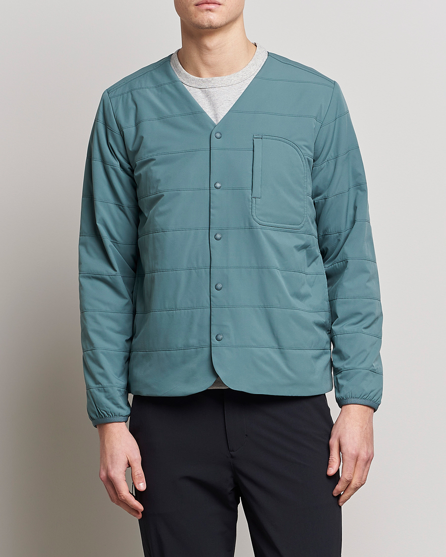 Herre | Cardigans | Snow Peak | Flexible Insulated Cardigan Balsam Green