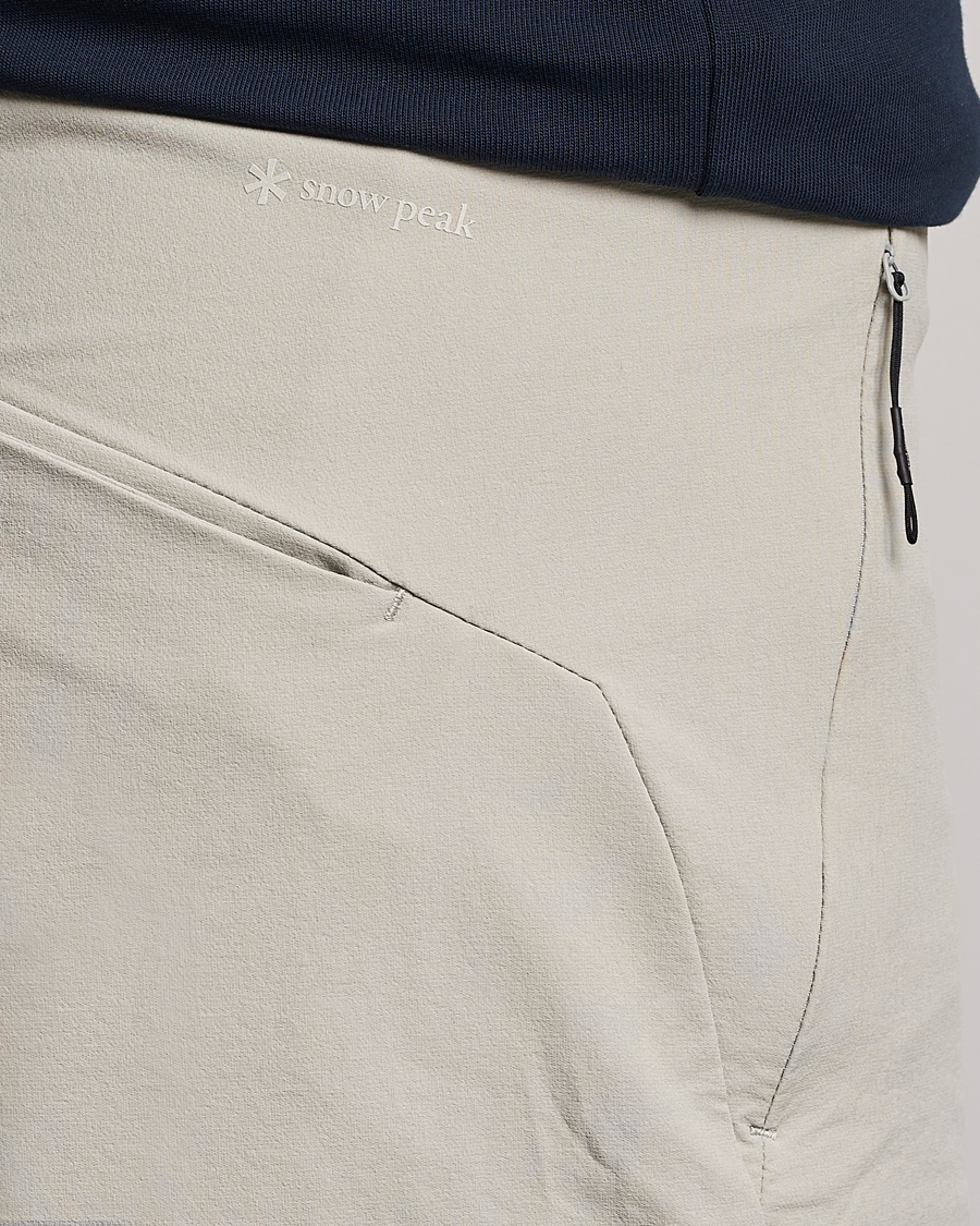 Herre | Shorts | Snow Peak | Active Comfort Shorts Beige
