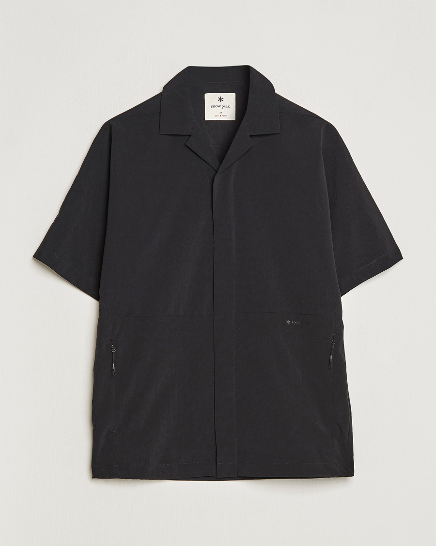 Herre | Skjorter | Snow Peak | Breathable Quick Dry Shirt Black