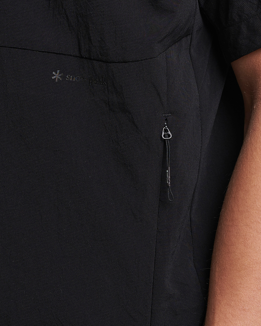 Herre | Skjorter | Snow Peak | Breathable Quick Dry Shirt Black