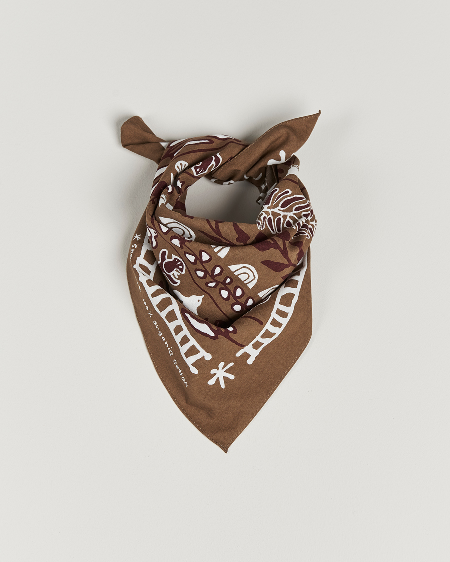 Herre | Snow Peak OG Cotton Nordic Bandana Brown | Snow Peak | OG Cotton Nordic Bandana Brown