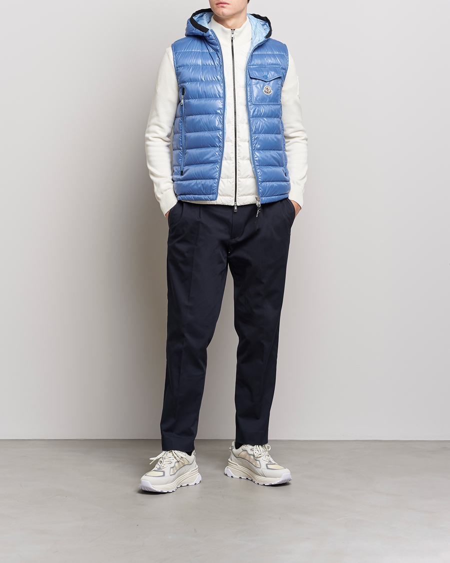 Herre | Veste | Moncler | Ragot Down Vest Light Blue