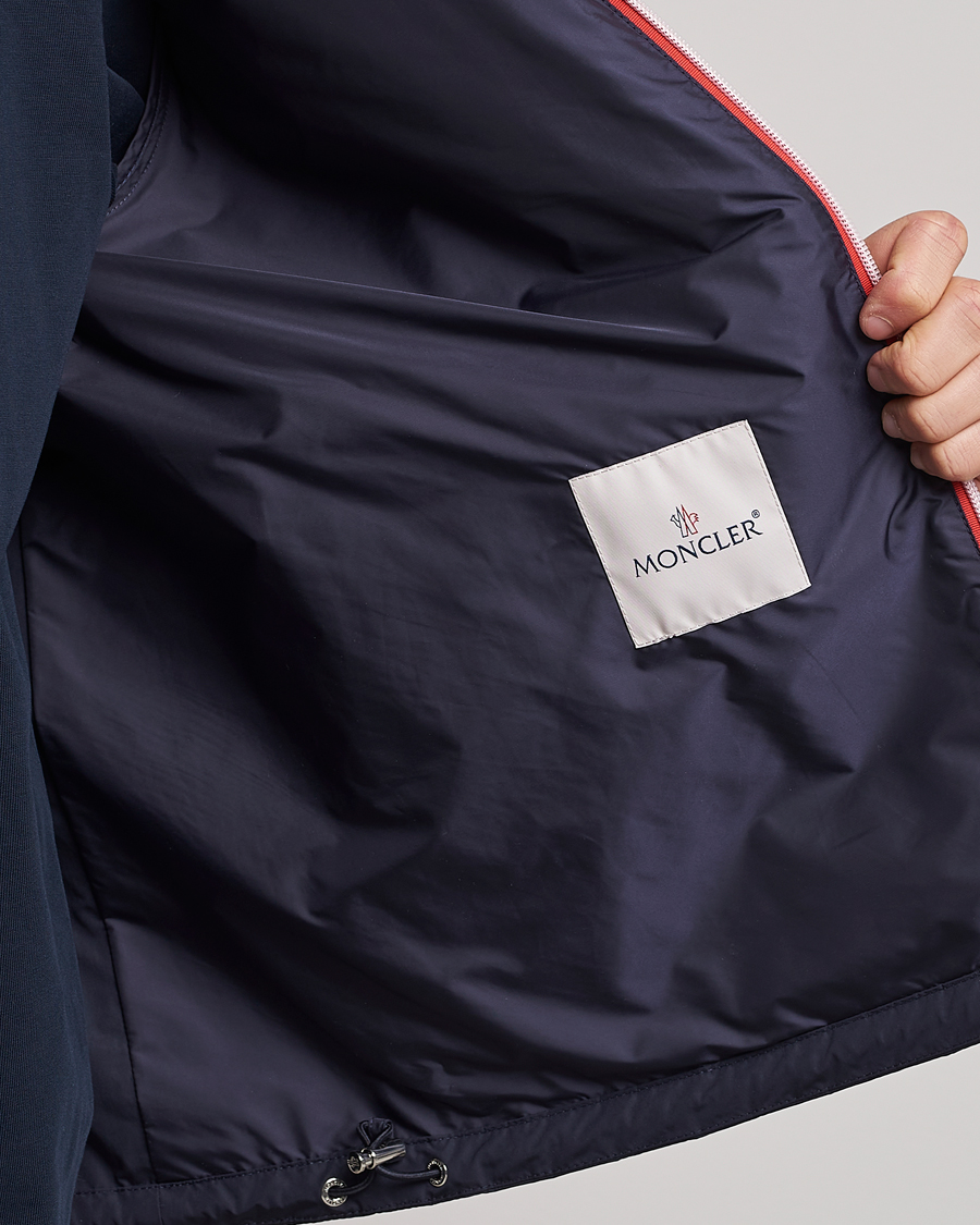 Herre | Jakker | Moncler | Epte Nylon Shirt Jacket Navy