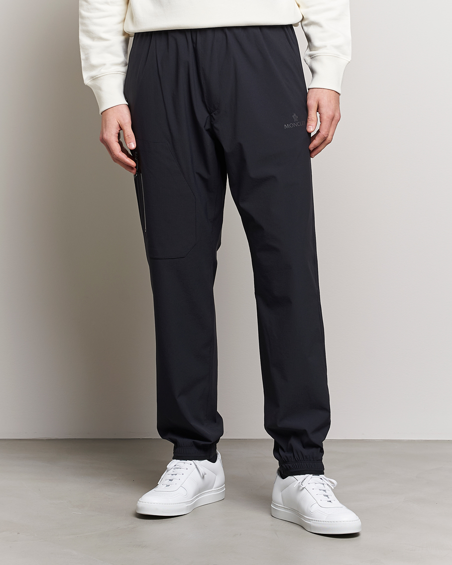 Herre | Moncler | Moncler | Drawstring Trousers Black
