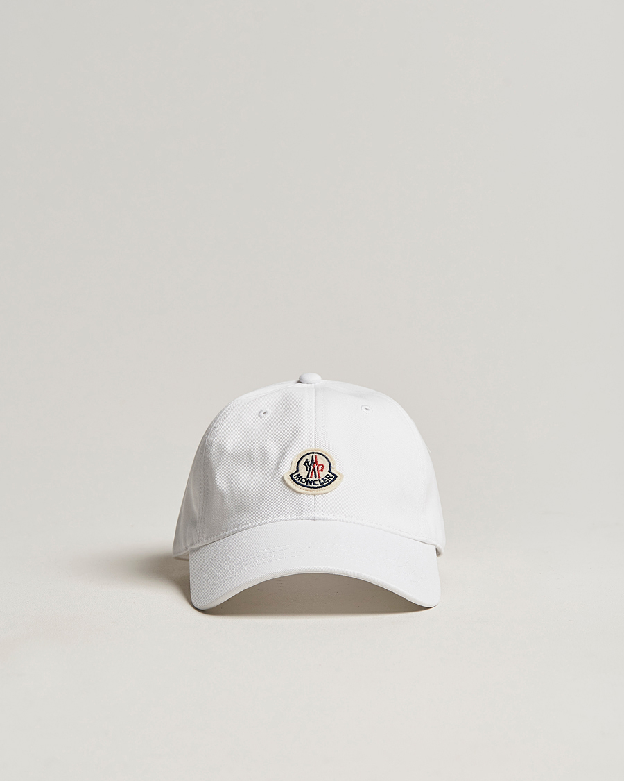 Herre | Moncler Baseball Cap White | Moncler | Baseball Cap White
