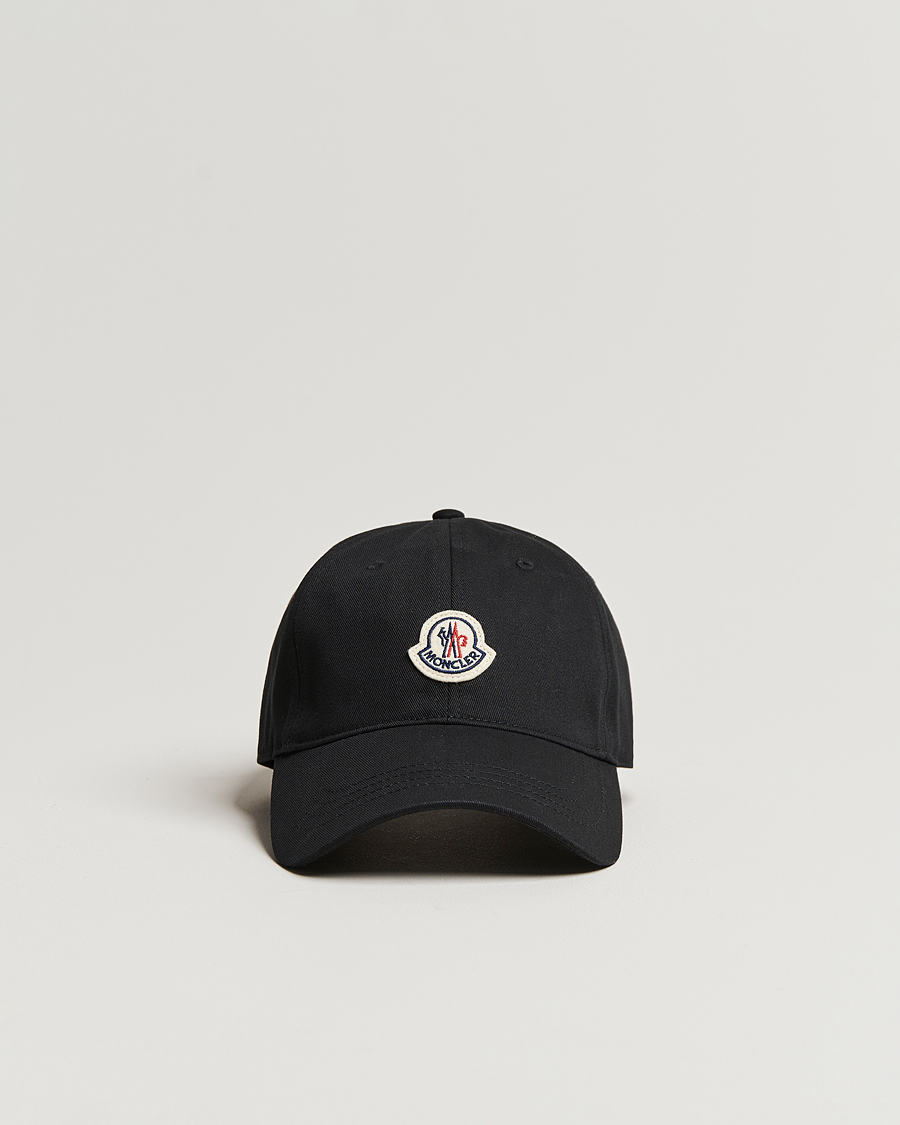 Herre | Moncler Baseball Cap Black | Moncler | Baseball Cap Black