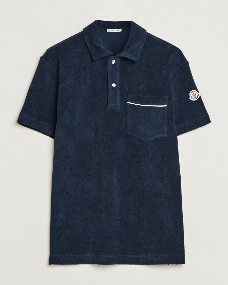 Herre | Polotrøjer | Moncler | Pocket Polo Navy