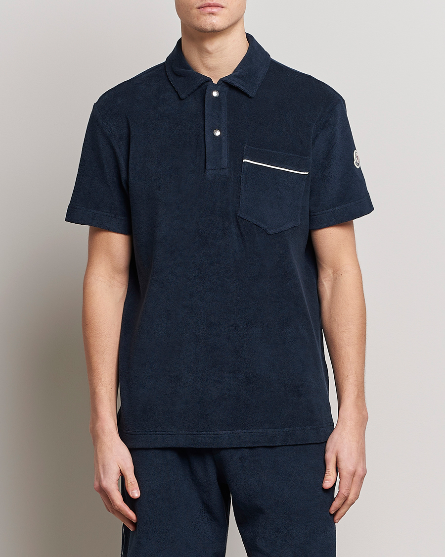 Herre | Polotrøjer | Moncler | Pocket Polo Navy