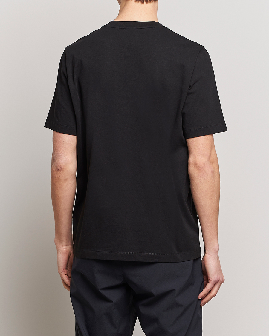 Herre | T-Shirts | Moncler | Camouflage Lettering T-Shirt Black