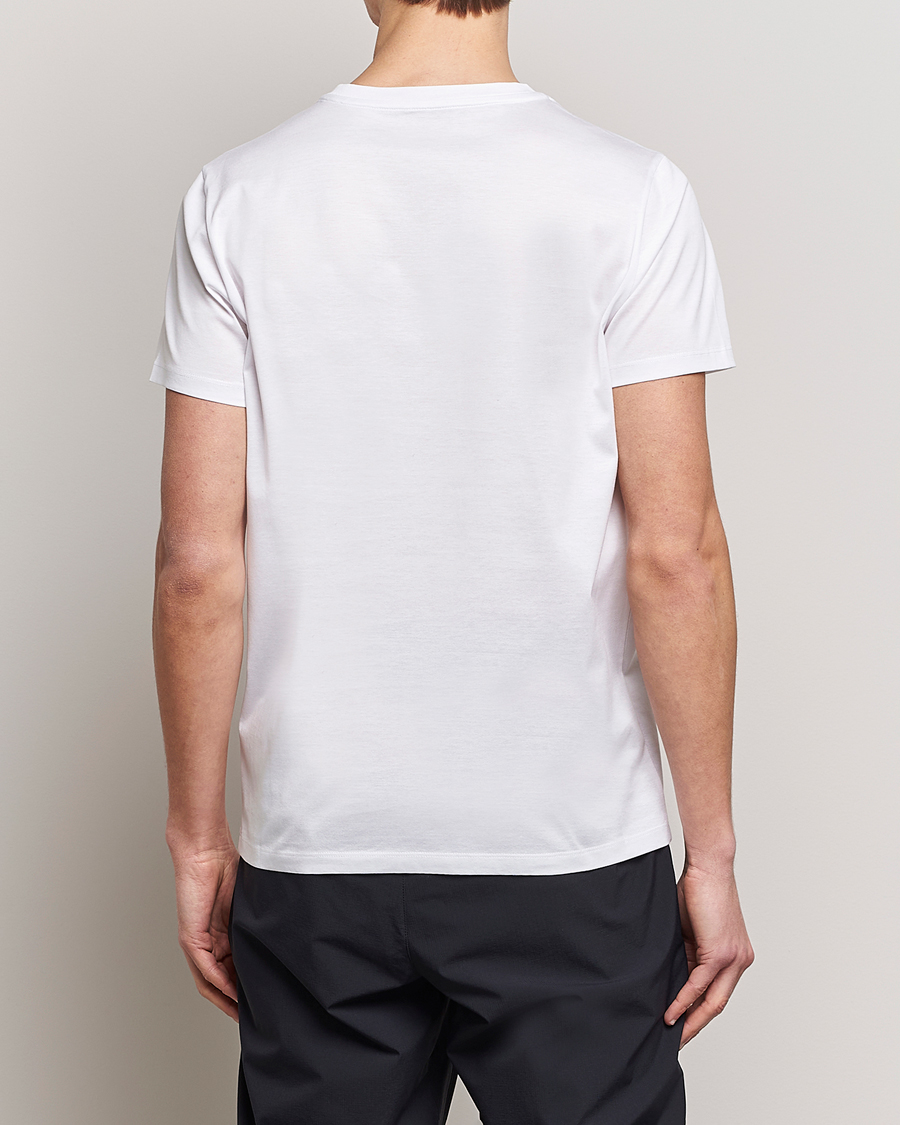 Herre | T-Shirts | Moncler | Double Logo T-Shirt White