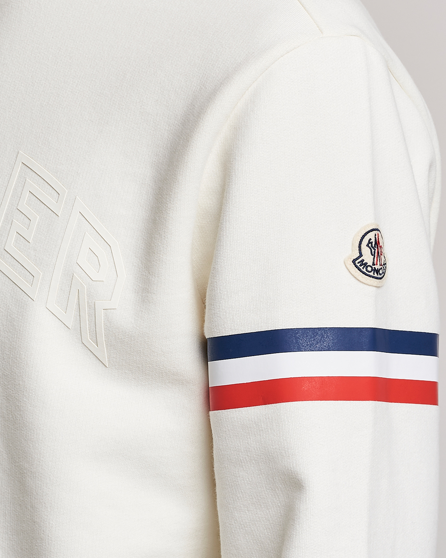 Herre | Trøjer | Moncler | Armband Logo Sweatshirt White