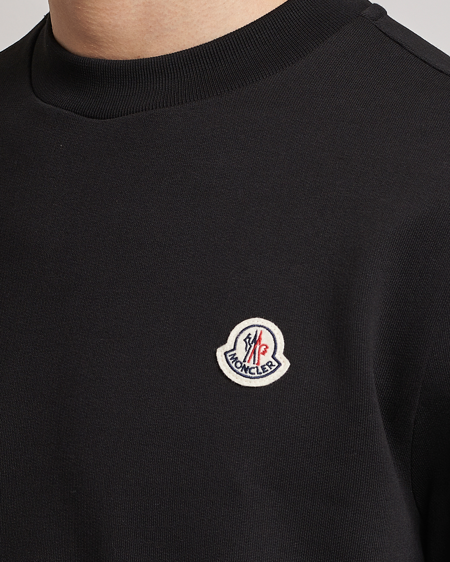 Herre | Trøjer | Moncler | Logo Patch Sweatshirt Black