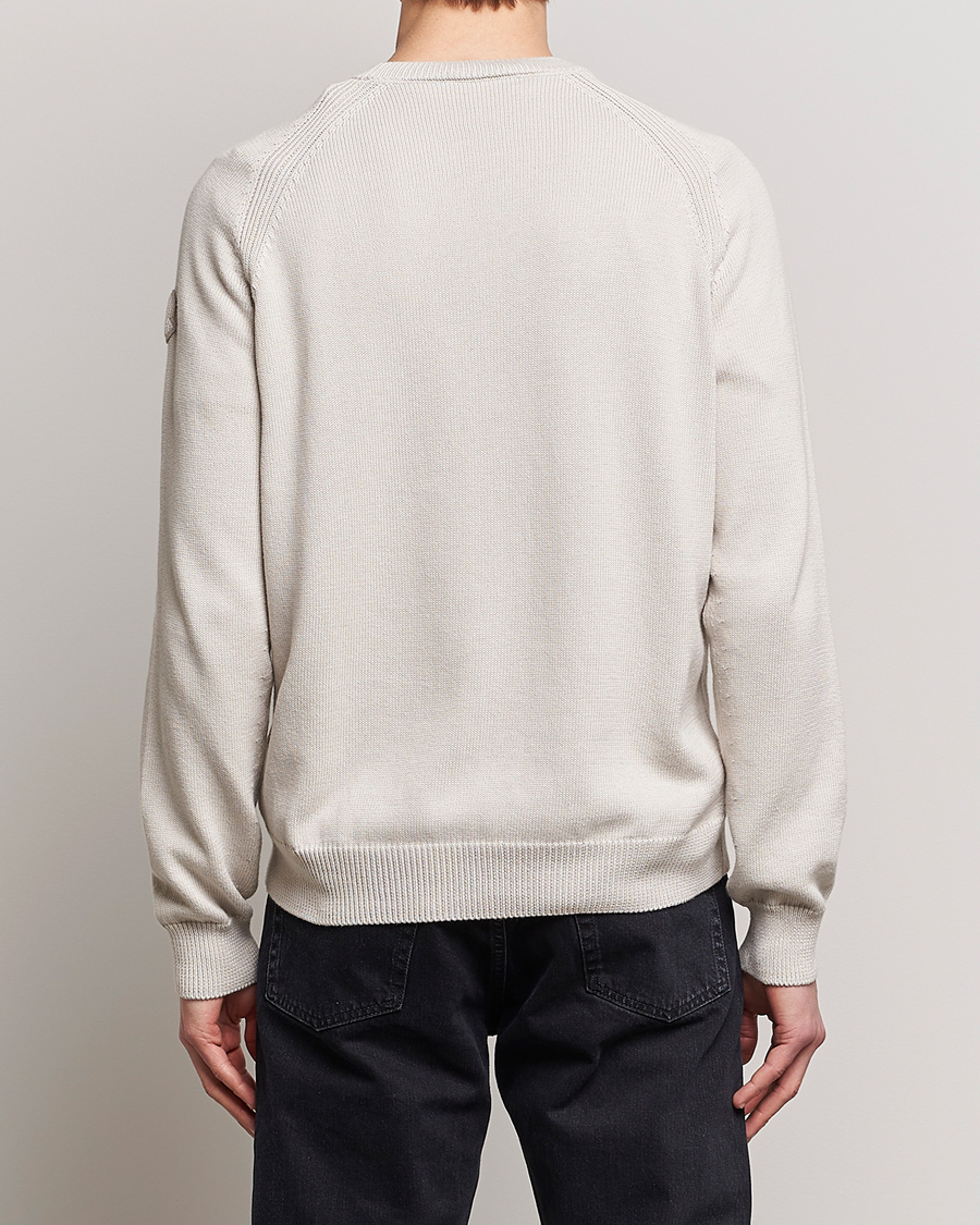Herre | Trøjer | Moncler | Embroidered Sweater Beige