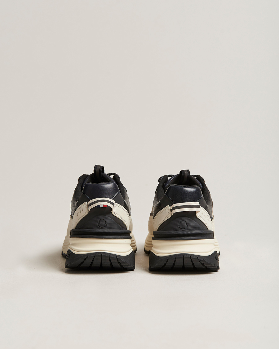Herre | Moncler Lite Runner Sneakers Black/White | Moncler | Lite Runner Sneakers Black/White