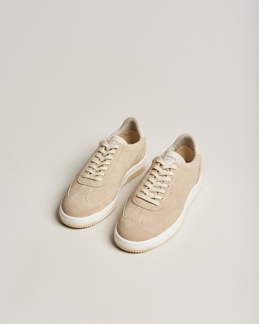 Herre | Zespà ZSP GT MAX Suede Sneakers Frost | Zespà | ZSP GT MAX Suede Sneakers Frost