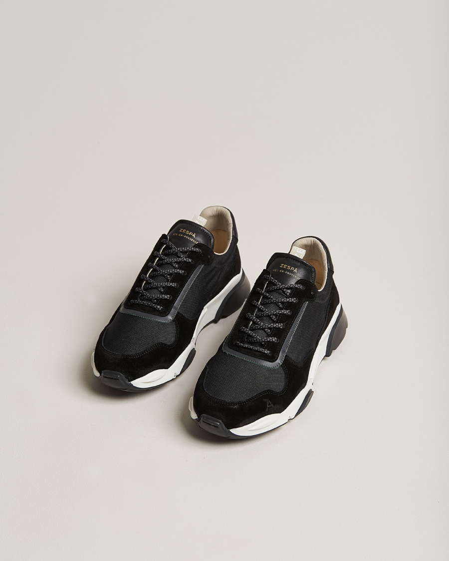 Herre | Sko | Zespà | ZSP7 Textile Seaqual Running Sneaker Black