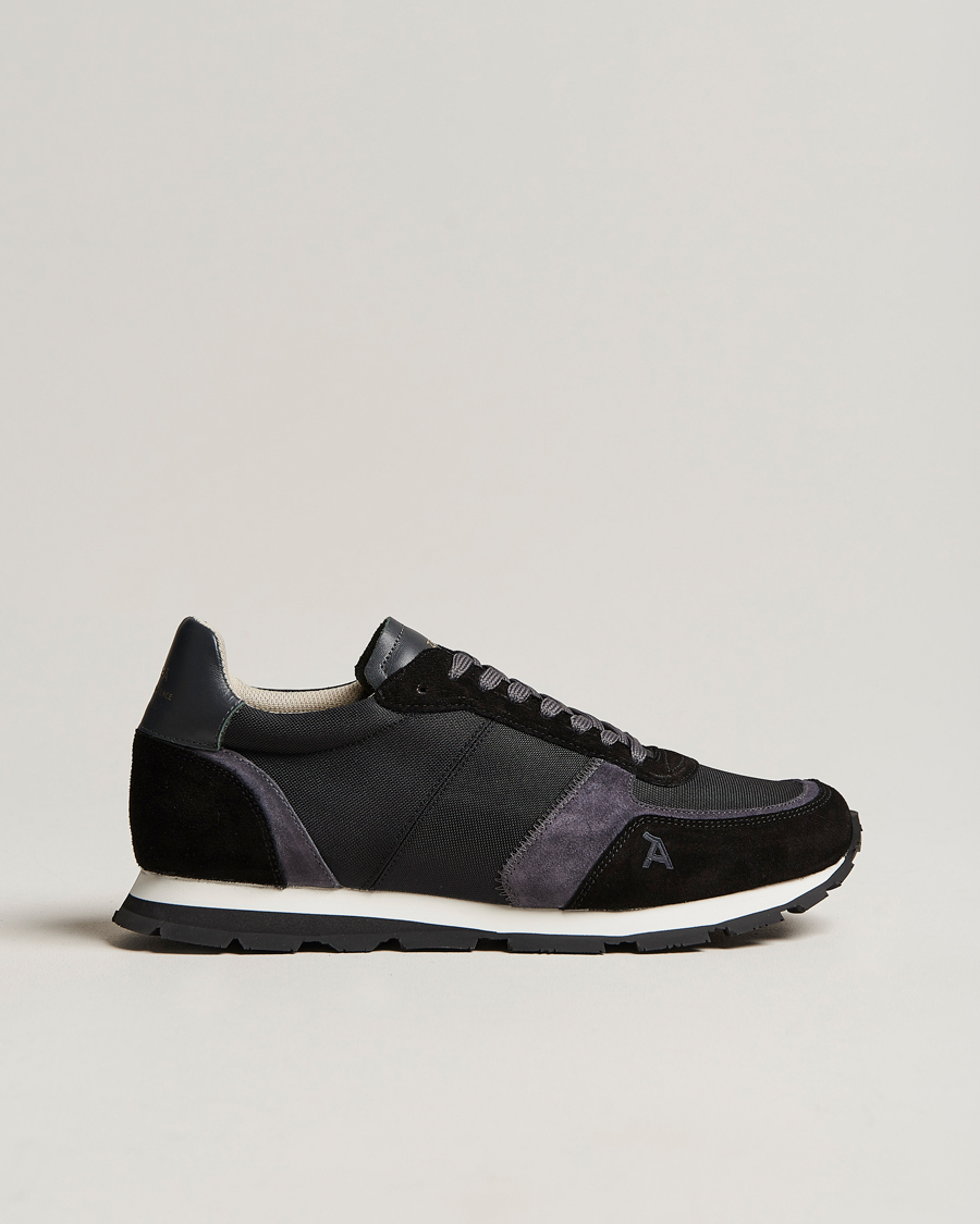 Herre | Zespà ZSP6 Pique Seaqual Running Sneaker Black/Grey | Zespà | ZSP6 Pique Seaqual Running Sneaker Black/Grey