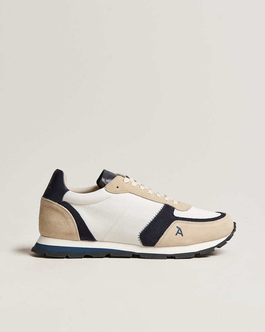 Herre | Zespà ZSP6 Pique Seaqual Running Sneaker Frost/Navy | Zespà | ZSP6 Pique Seaqual Running Sneaker Frost/Navy